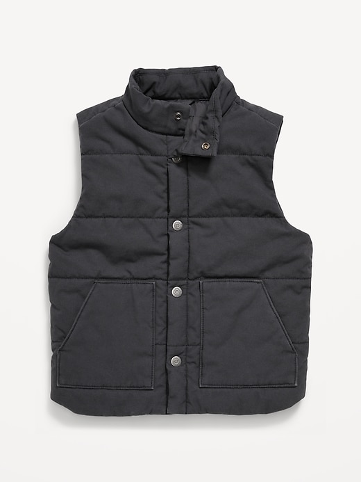 Image number 1 showing, Quilted Western Vest for Boys