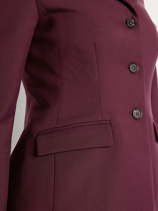 Image number 5 showing, Fitted Button-Front Blazer