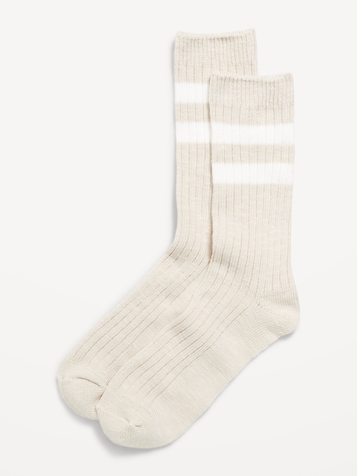 Image number 1 showing, Marled Crew Socks for Women