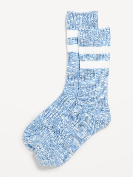 Image number 1 showing, Marled Crew Socks for Women