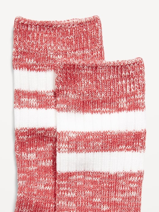 Image number 2 showing, Marled Crew Socks for Women