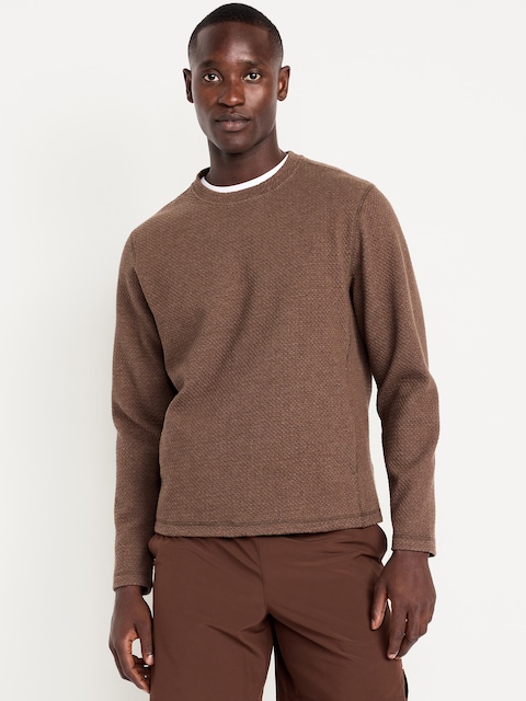 Recharge Fleece Sweatshirt - Tannin Brown