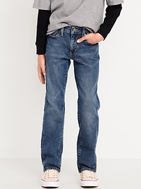 Image number 1 showing, Built-In Flex Boot-Cut Jeans for Boys