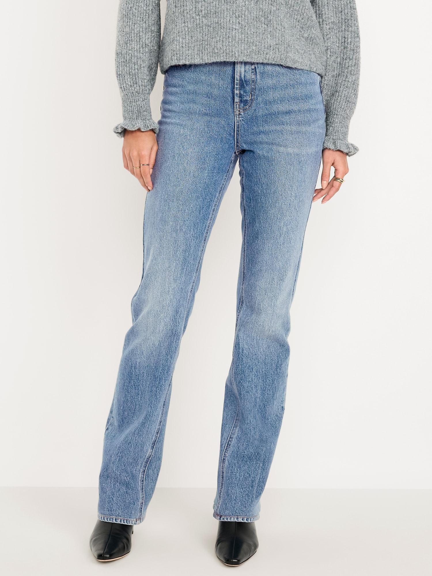 Image number 2 showing, Extra High-Waisted Boot-Cut Jeans