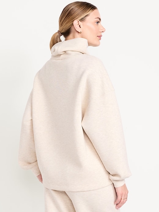 Image number 2 showing, Bounce Fleece Oversized Tunic
