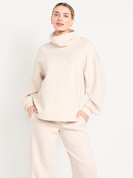 Image number 5 showing, Bounce Fleece Oversized Tunic