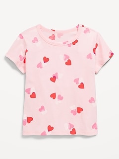 Printed Softest Short-Sleeve T-Shirt for Girls