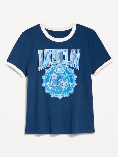 Harry Potter™ Ringer T-Shirt - Navy Blue