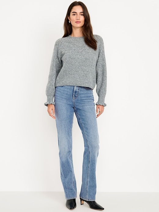 High-Waisted Rockstar Slim Capri Jeans