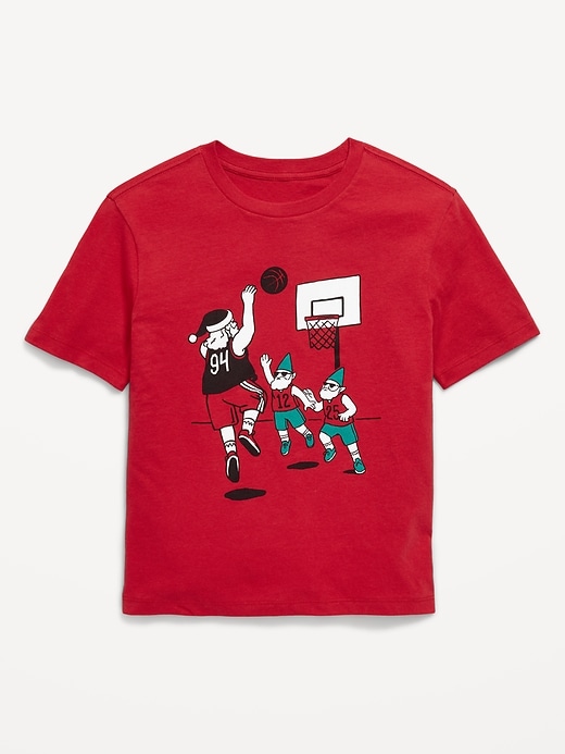 Image number 1 showing, Short-Sleeve Graphic T-Shirt for Boys