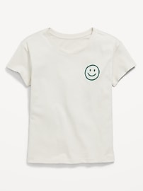 Image number 1 showing, Short-Sleeve Graphic T-Shirt for Girls