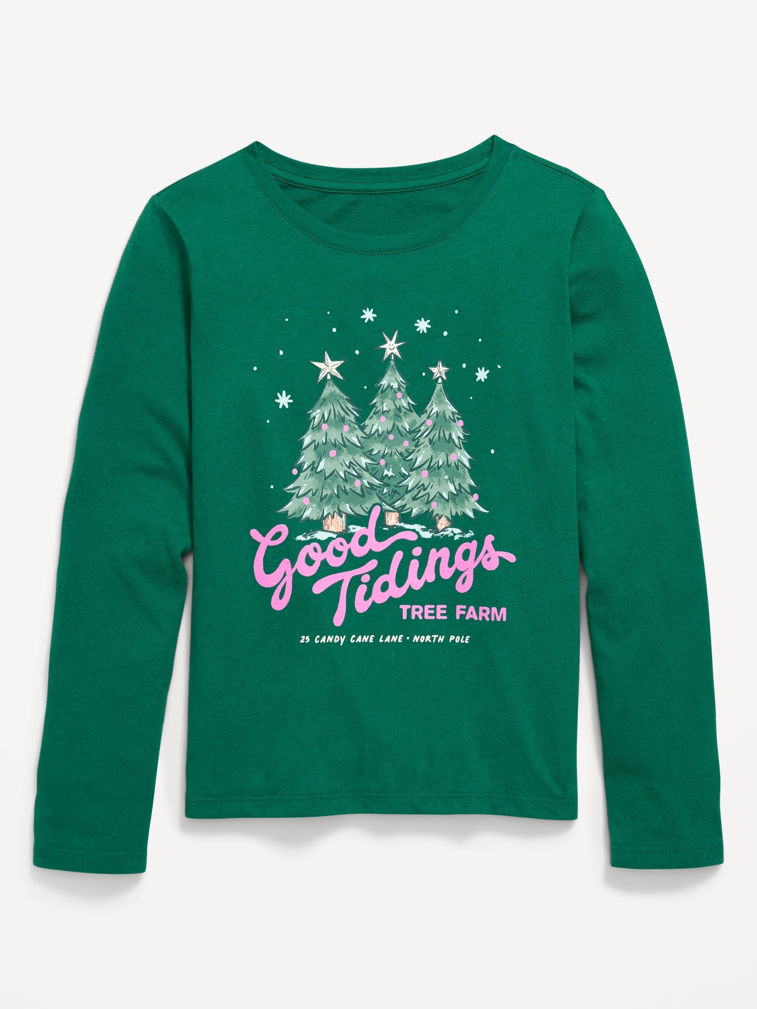 Long-Sleeve Graphic T-Shirt for Girls
