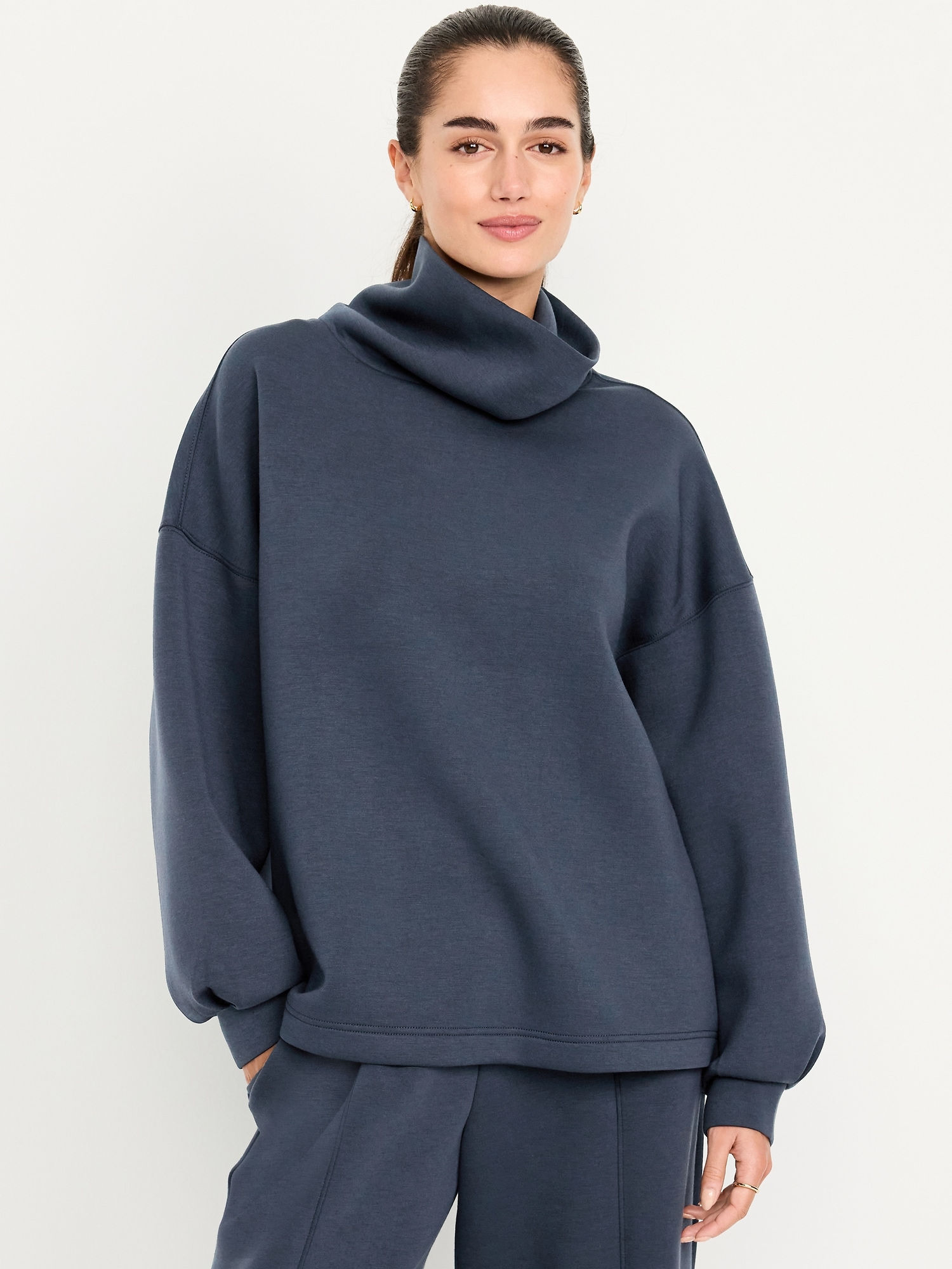 Bounce Fleece Oversized Tunic