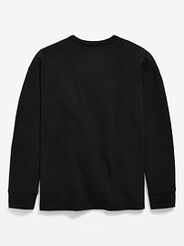 Image number 3 showing, Oversized Long-Sleeve Graphic T-Shirt for Boys