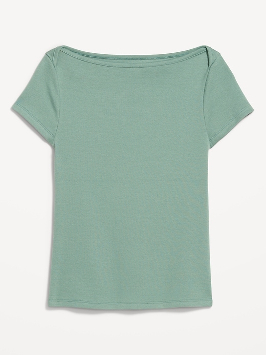 Image number 3 showing, Snug Boatneck T-Shirt