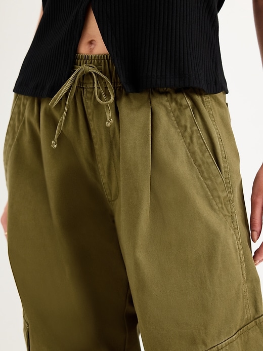 Image number 4 showing, Pull-On Barrel Cargo Pants