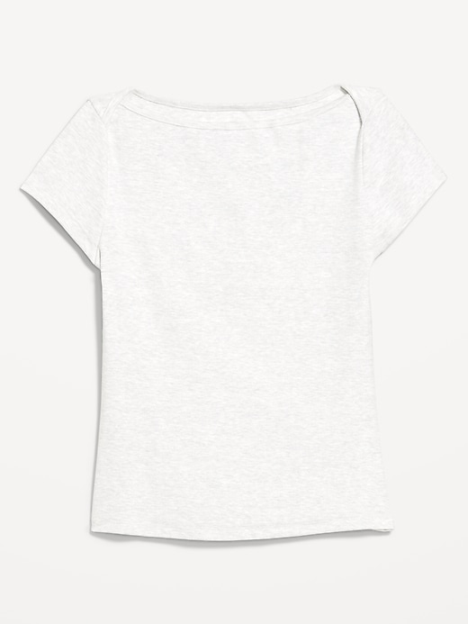 Image number 4 showing, Snug Boatneck T-Shirt