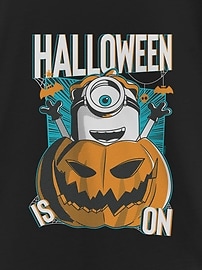 Image number 2 showing, Minions Halloween Is On Graphic T-Shirt for Girls