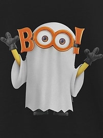 Image number 2 showing, Minions Halloween Ghost Graphic T-Shirt for Girls
