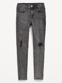 Image number 4 showing, High-Waisted Rockstar 360° Stretch Jeggings for Girls