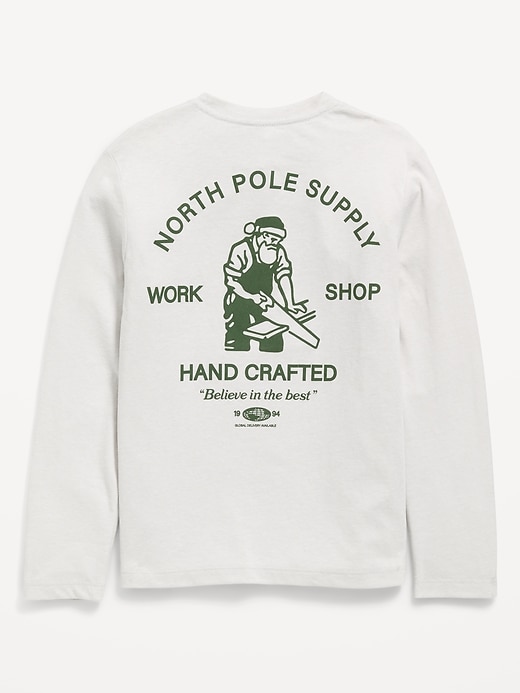 Image number 2 showing, Long-Sleeve Graphic T-Shirt for Boys