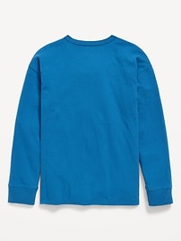 Image number 3 showing, Oversized Long-Sleeve Graphic T-Shirt for Boys