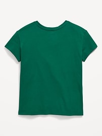 Image number 2 showing, Short-Sleeve Graphic T-Shirt for Girls