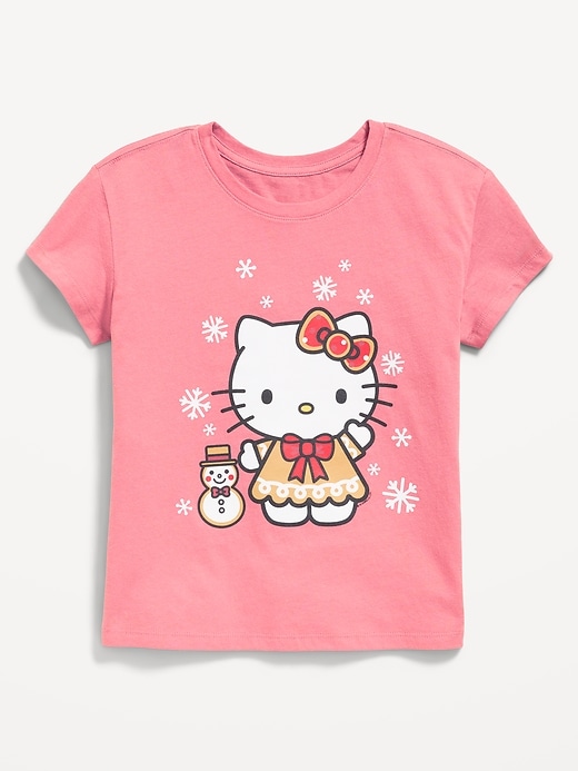 Image number 1 showing, Hello Kitty® Graphic T-Shirt for Girls