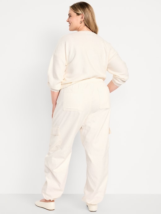 Image number 8 showing, Pull-On Barrel Cargo Pants