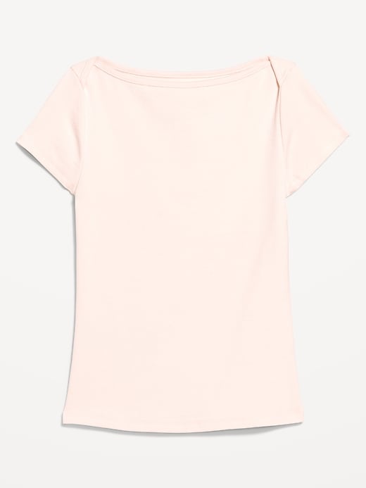 Image number 4 showing, Snug Boatneck T-Shirt