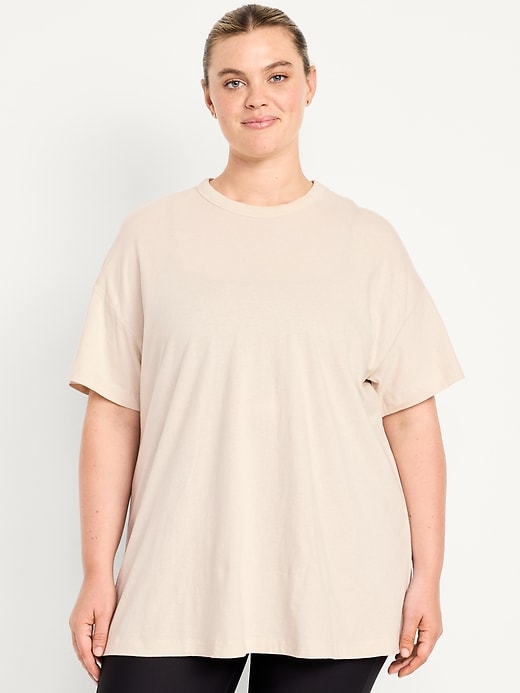 Image number 5 showing, Oversized EveryWear Tunic T-Shirt