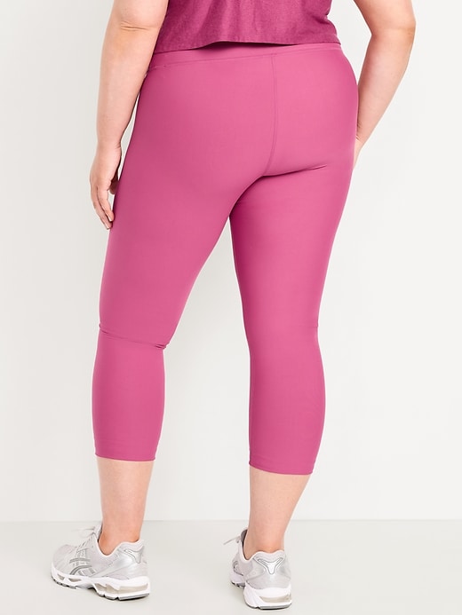 Image number 8 showing, High-Waisted PowerSoft Crop Leggings