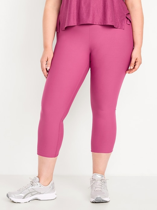 Image number 7 showing, High-Waisted PowerSoft Crop Leggings