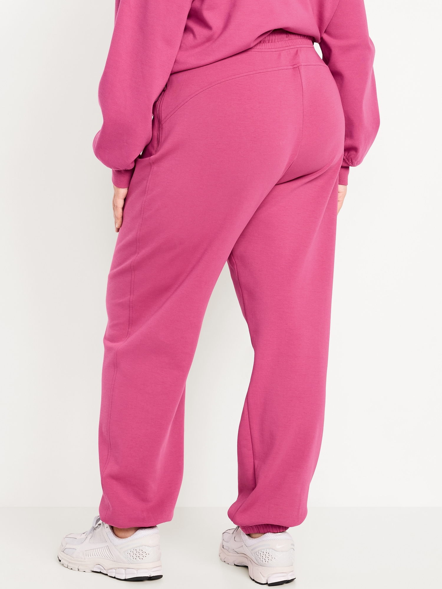 Image number 8 showing, High-Waisted Dynamic Fleece Sweatpants