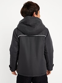 Image number 5 showing, Water-Resistant 2-In-1 Snow Jacket for Boys