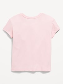 Image number 2 showing, Short-Sleeve Graphic T-Shirt for Girls