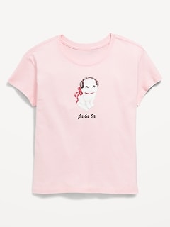 Short-Sleeve Graphic T-Shirt for Girls