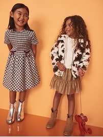 Image number 3 showing, Faux-Fur Zip Jacket for Toddler Girls