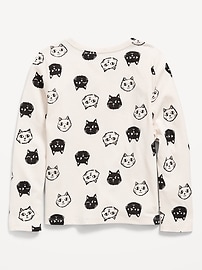 Image number 2 showing, Softest Printed Long-Sleeve T-Shirt for Girls