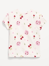 Image number 2 showing, Softest Printed Short-Sleeve T-Shirt for Girls
