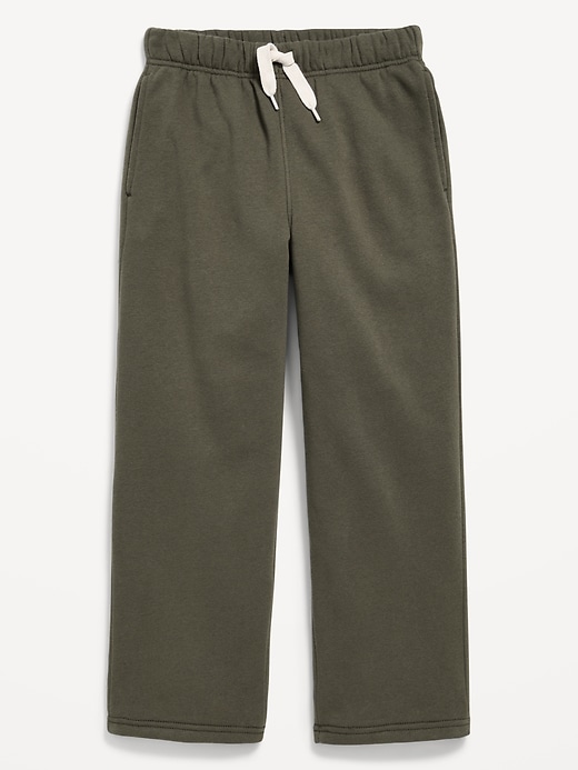 Image number 1 showing, Straight Fleece Sweatpants for Boys