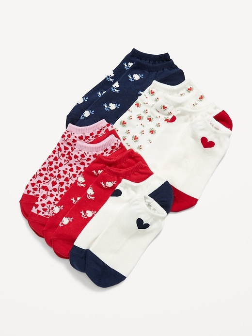 Image number 1 showing, Ankle Socks 6-Pack for Women