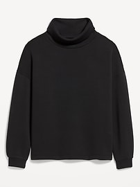 Image number 1 showing, Bounce Fleece Funnel Neck Tunic
