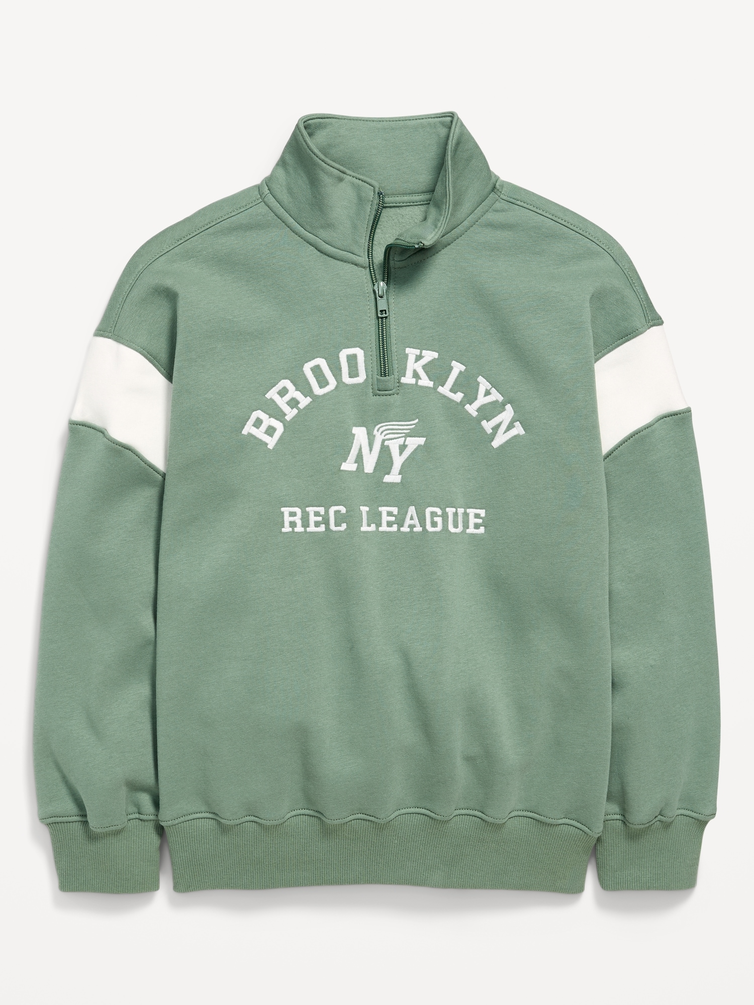 Oversized Graphic Quarter-Zip Sweatshirt for Boys | Old Navy