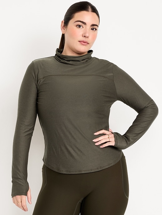Image number 5 showing, CloudMotion Funnel Neck Top