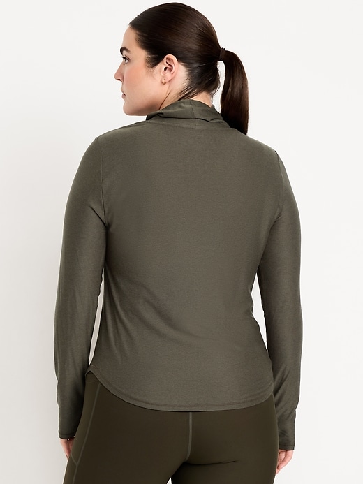 Image number 6 showing, CloudMotion Funnel Neck Top