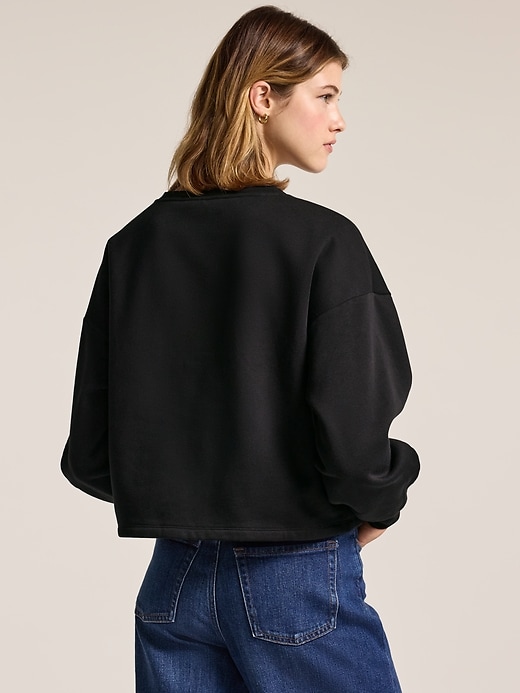 Image number 2 showing, Old Navy x Anna Sui Crew Neck Graphic Fleece Sweatshirt