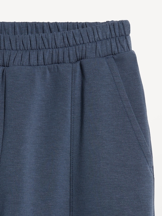 Image number 3 showing, High-Waisted Bounce Fleece Wide-Leg Sweatpants