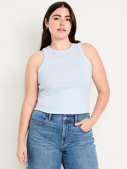 Image number 5 showing, Snug Crop Tank Top