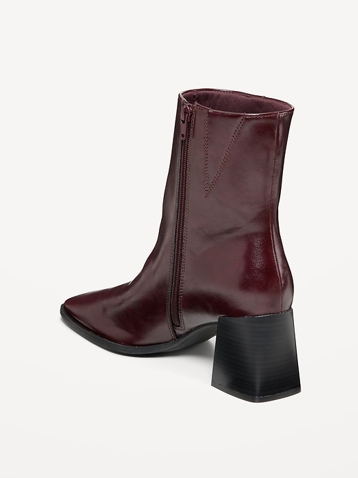 Image number 4 showing, Square-Toe Block Heel Boot for Women